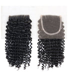 KINKY CURLY TRANSPARENT LACE CLOSURES